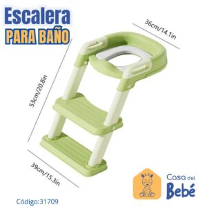 Asiento de Baño con Escalera para Niños