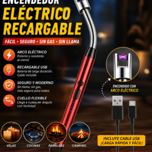Encendedor electrico recargable